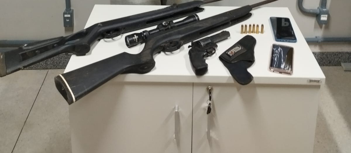 Polícia prende homem por violência doméstica e posse de arma em Sento Sé