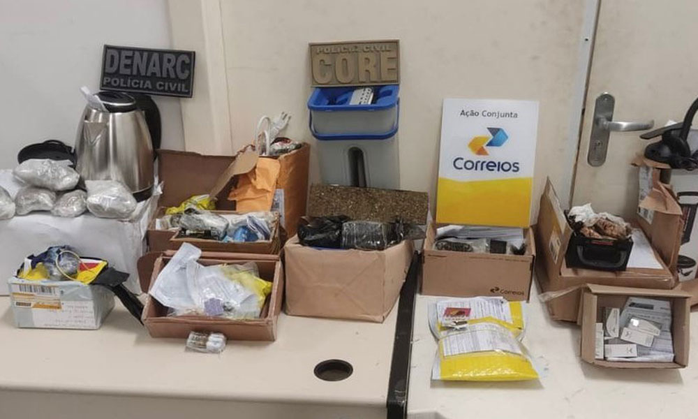 Drogas sintéticas são apreendidas durante operação em Simões Filho