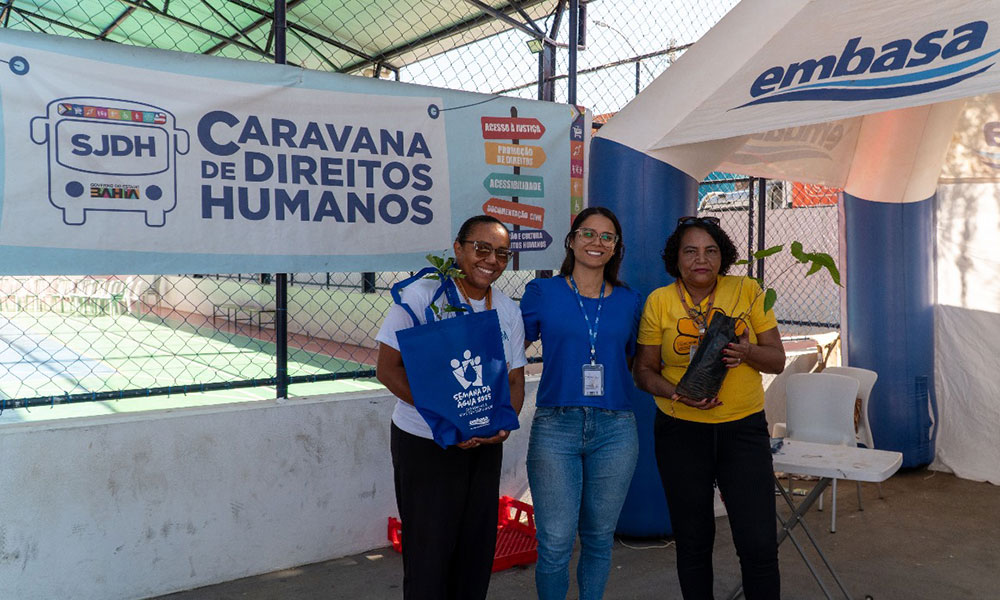 Embasa leva ação socioambiental a Carinhanha e Palmas do Monte Alto