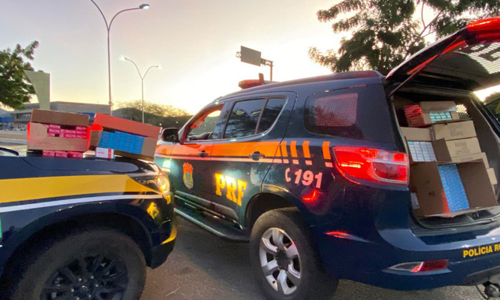 PRF apreende mais de 2,3 mil caixas de medicamentos transportados irregularmente na BR-116 em Jequié