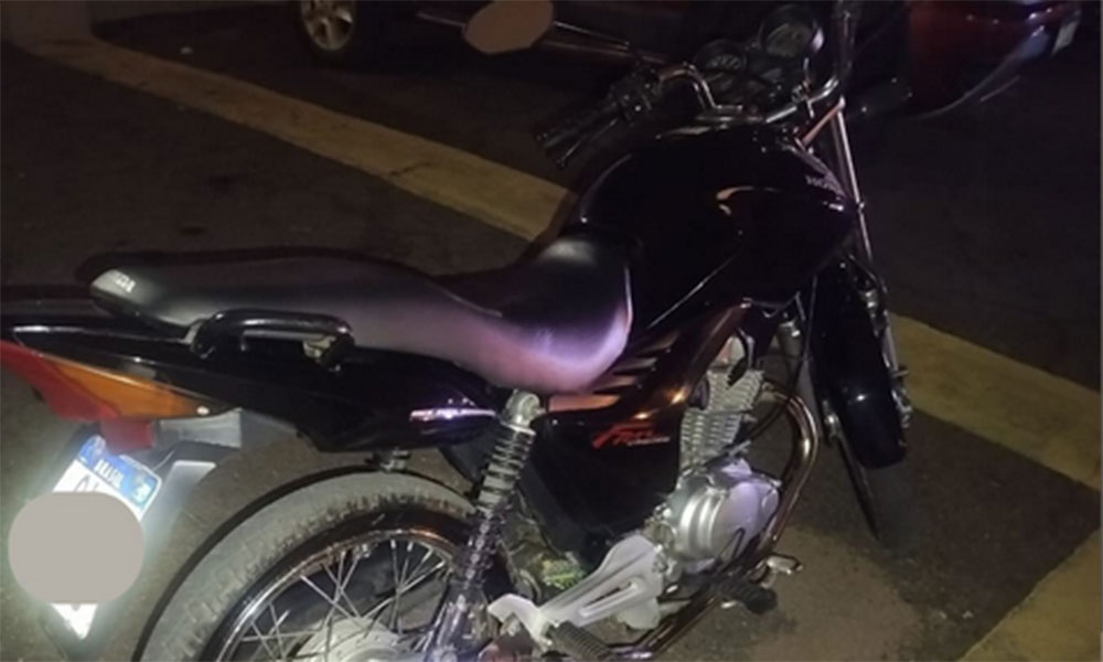 Motocicleta com descarga adulterada é apreendida pelo 24º BPM em Brumado