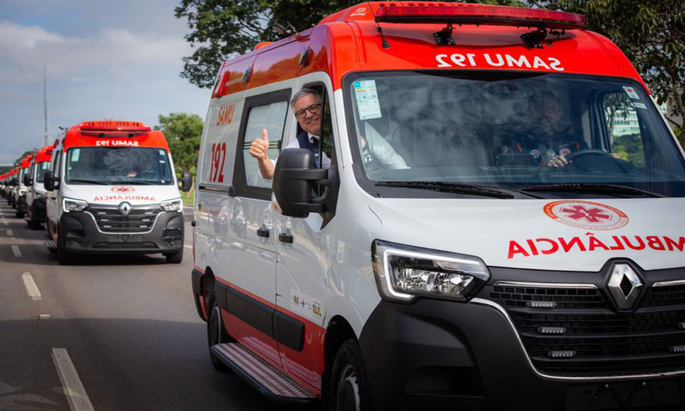 35 municípios da Bahia recebem novas ambulâncias do SAMU