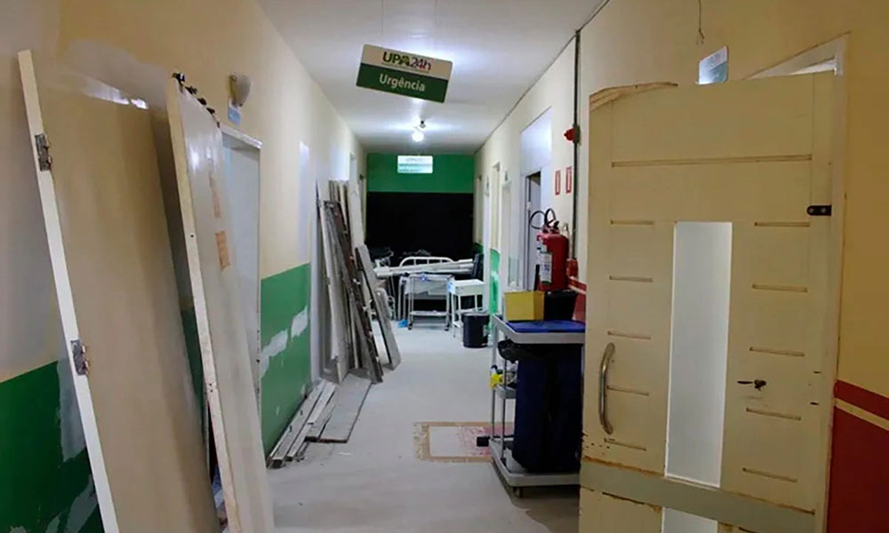 Com recursos próprios, prefeitura inicia reforma na UPA 24h de Livramento de Nossa Senhora