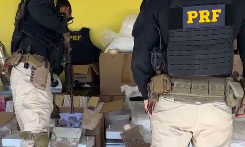 PRF desarticula laboratório clandestino de produção de anfetaminas em Luís Eduardo Magalhães