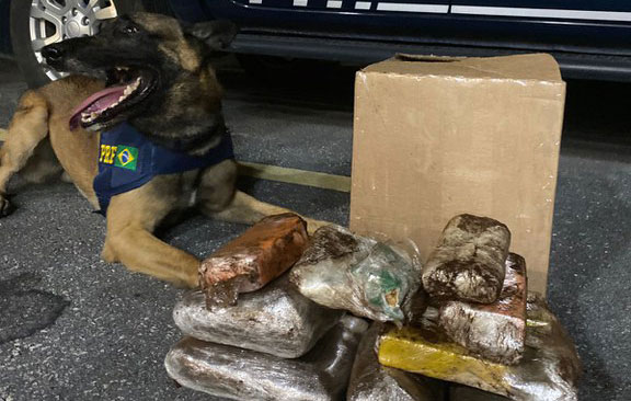 PRF apreende cocaína, maconha e crack em Vitória da Conquista