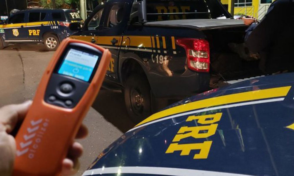 PRF prende motorista por embriaguez ao volante na BR-242, em Seabra