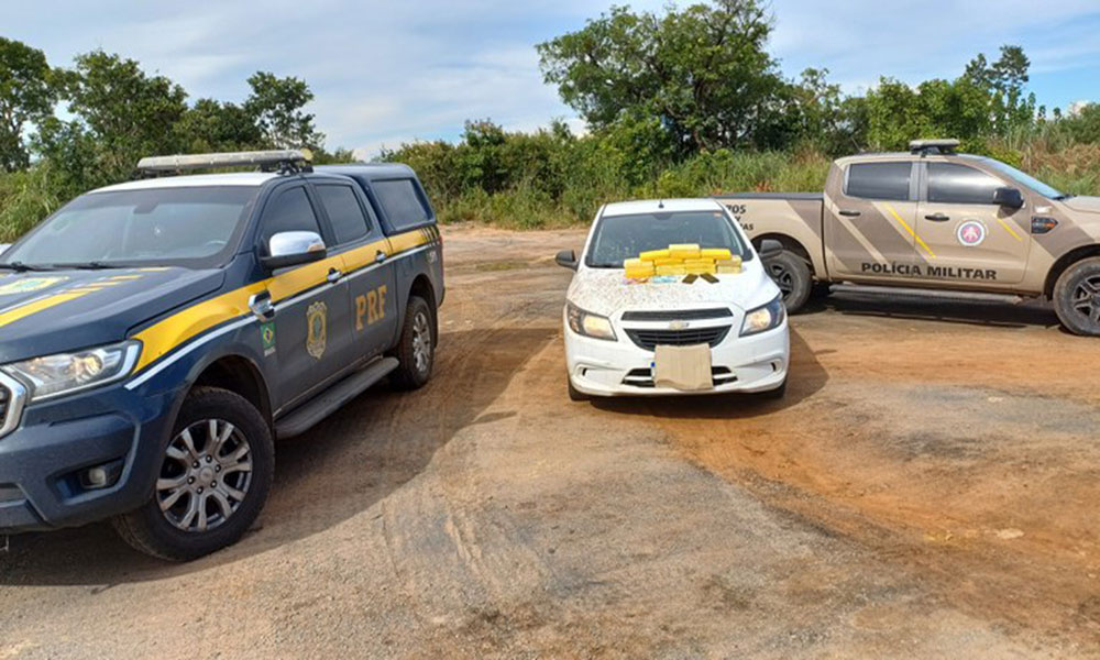 PRF e CIPRv apreendem mais de 15 kg de drogas e munições na BR-242, em Barreiras