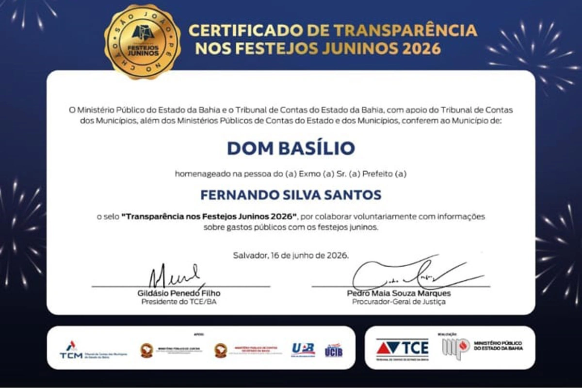Orlando Caires critica falta de transparência nos gastos dos festejos juninos de Dom Basílio