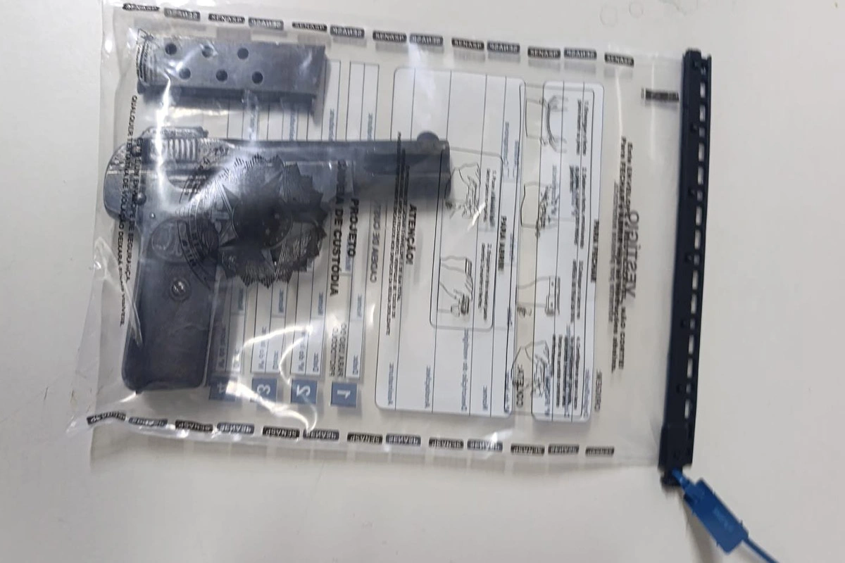 Rondesp-MO apreende arma de fogo e conduz suspeito à delegacia em Guanambi