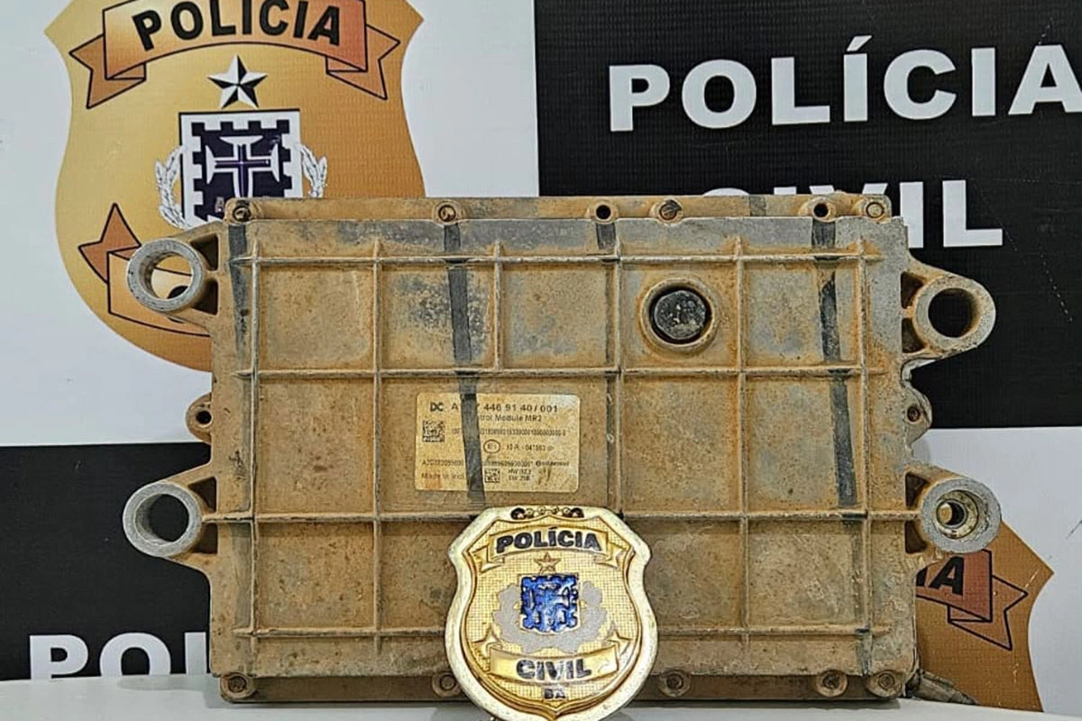 Polícia Civil recupera peça de caminhão furtada em empresa de Vitória da Conquista
