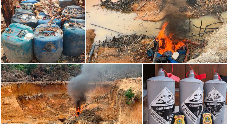 Megaoperação destrói infraestrutura criminosa na Terra Indígena Yanomami