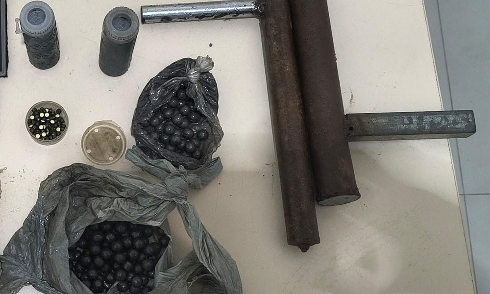 Guarda Municipal apreende arma artesanal e munições em Vitória da Conquista
