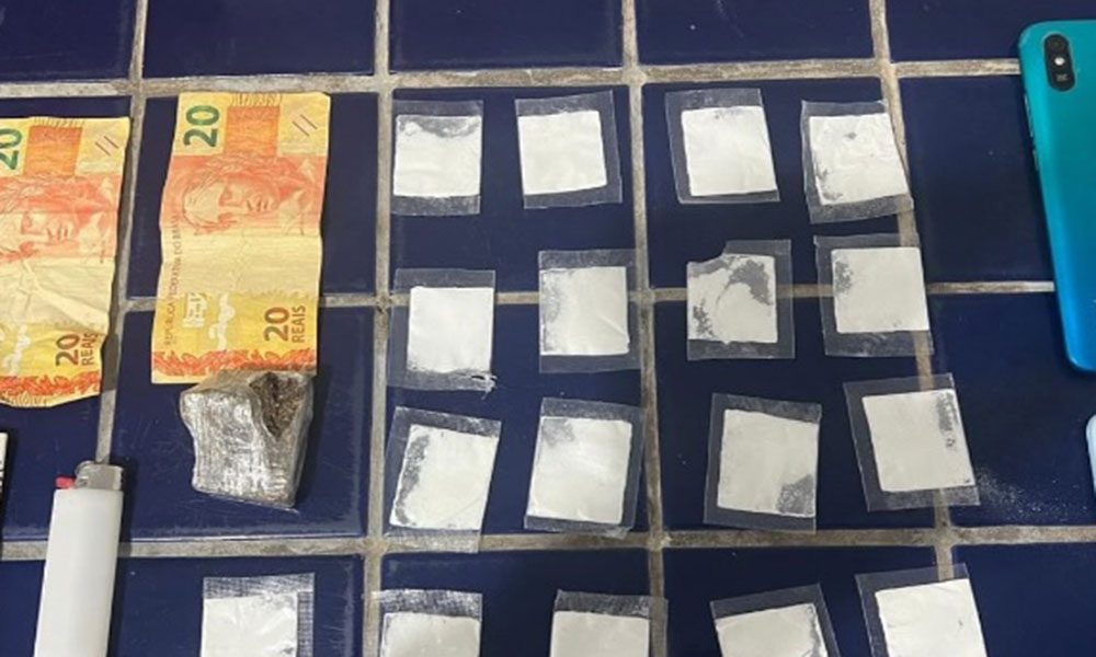 Suspeito de tráfico é detido com drogas em Rio do Pires