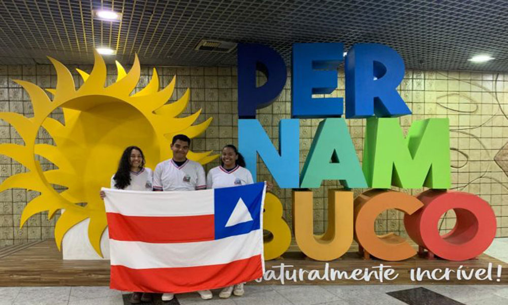 Estudantes da Chapada Diamantina representam a Bahia na Expoceti, em Pernambuco