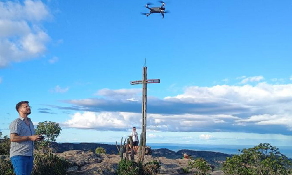 SEI realiza checagem de campo de produtos da cartografia básica do Estado da Bahia na Chapada Diamantina