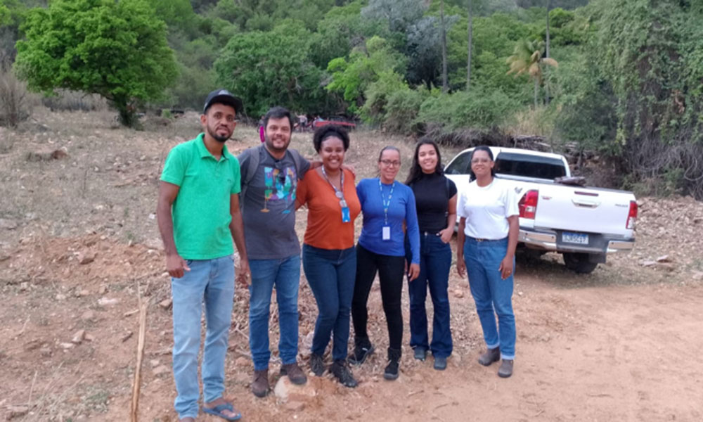 SDR realiza georreferenciamento de imóveis rurais em Oliveira dos Brejinhos