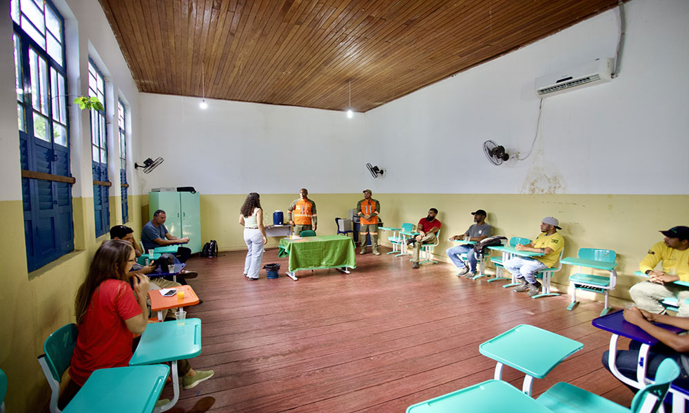 Brigadistas da Chapada Diamantina recebem treinamento em tecnologia para combate a incêndios