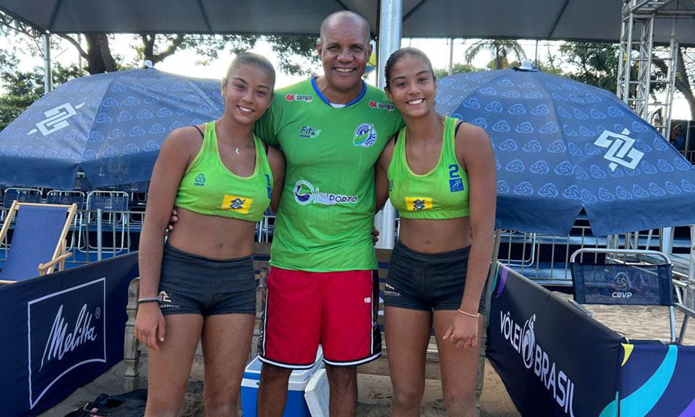 Gêmeas baianas de Vitória da Conquista conquistam vice no Brasileiro Sub-19 de Vôlei de Praia