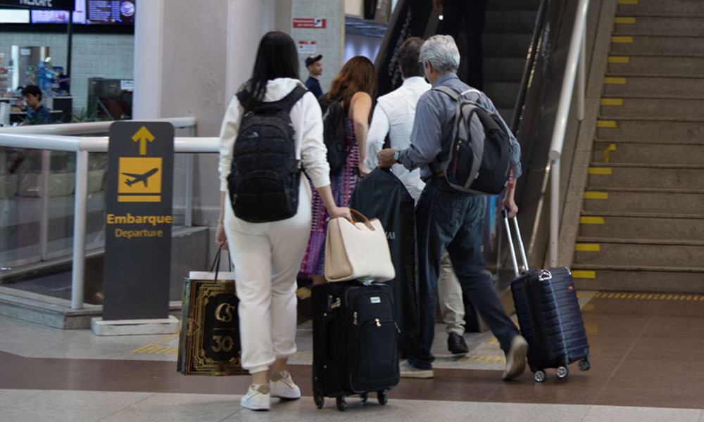 Após fim da pandemia, número de viagens cresce 71,5% entre 2021 e 2023, diz IBGE