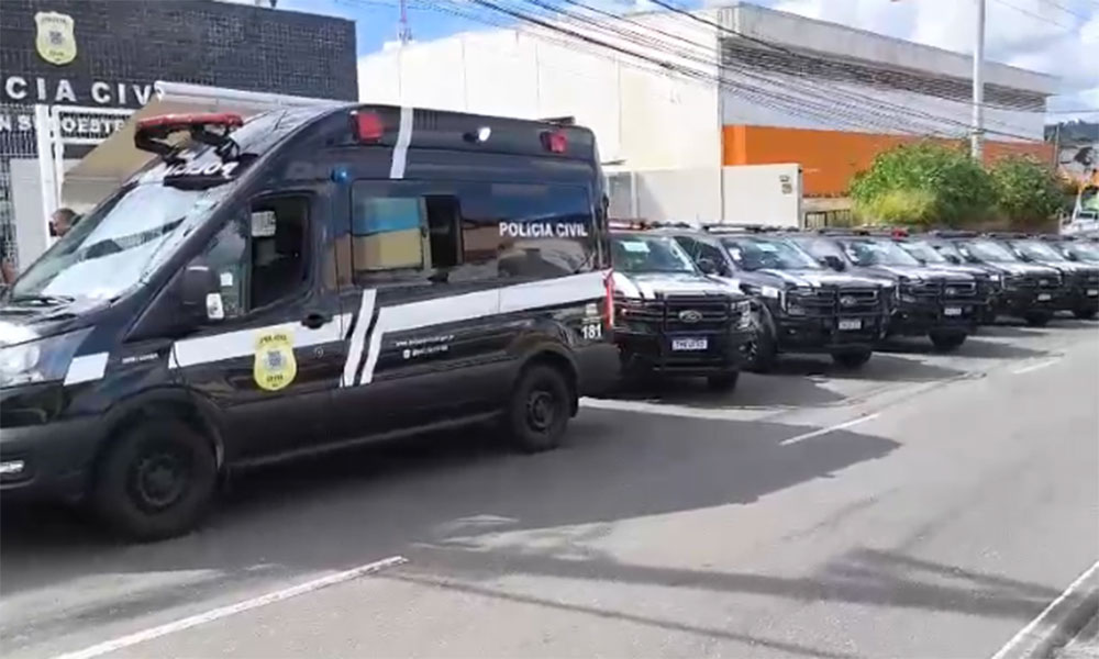 Polícia Civil recebe novas viaturas, armamentos e sistema de monitoramento no sudoeste da Bahia