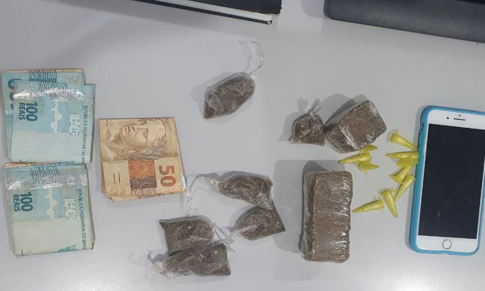 Suspeito de tráfico de drogas é preso em Paramirim