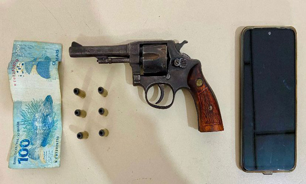 Acusado de homicídio é preso pela PM em Vitória Conquista