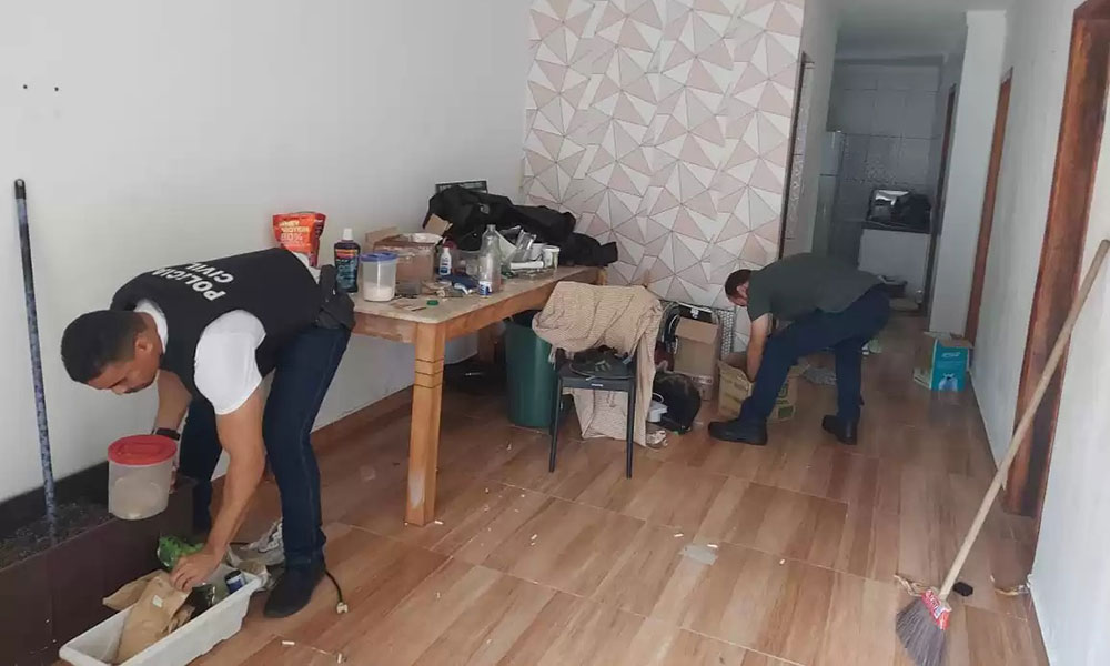 Polícia Civil estoura laboratório de drogas em Camaçari