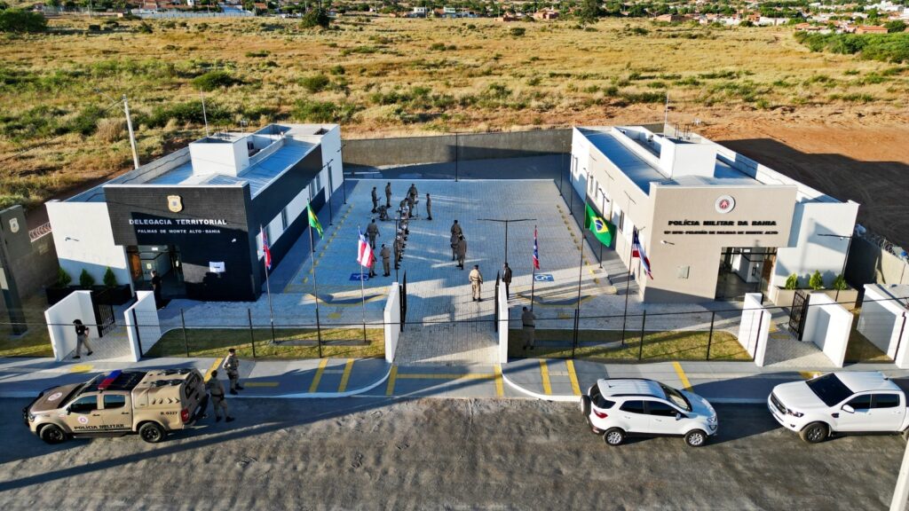Governo do Estado anuncia escola de tempo integral e inaugura unidade integrada das Polícias Civil e Militar em Palmas de Monte Alto
