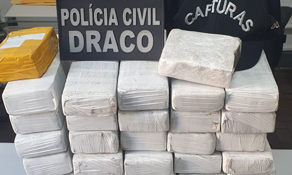 Liderança do tráfico em Feira de Santana é preso com 35 quilos de maconha em SP
