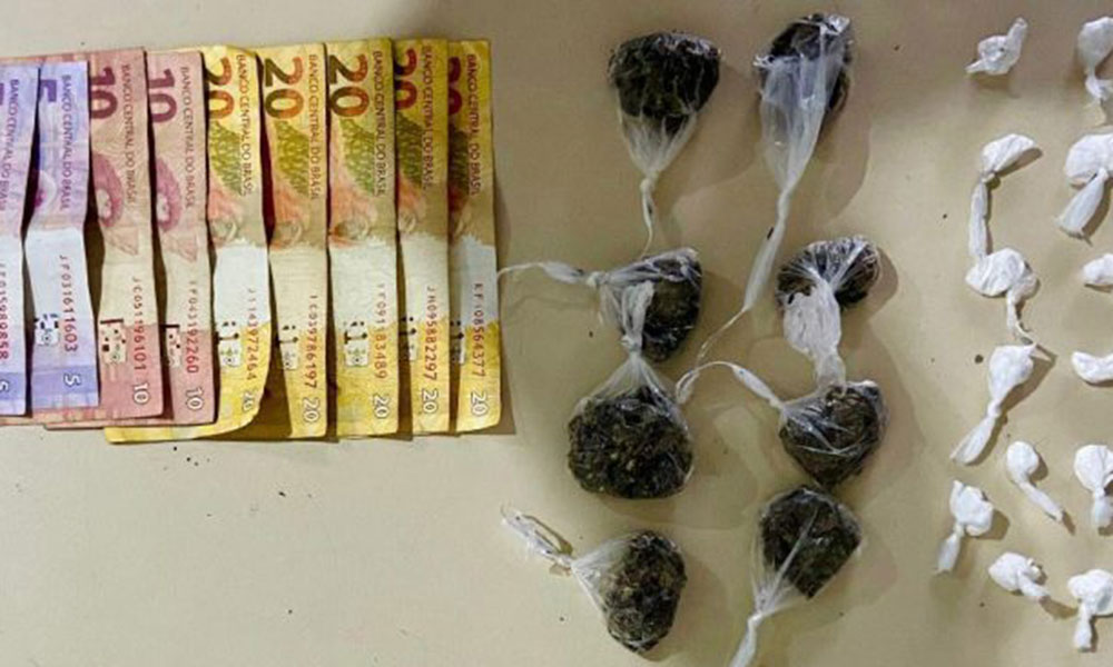 Suspeito de participar de homicídio é detido com entorpecentes em Vitória da Conquista