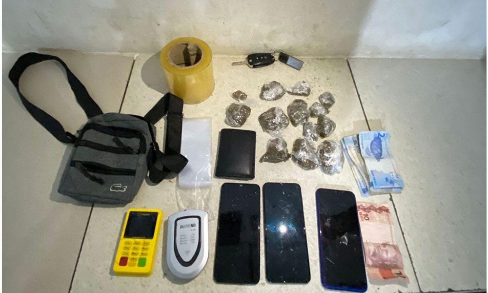 Homem é flagrado com droga em Vitória da Conquista