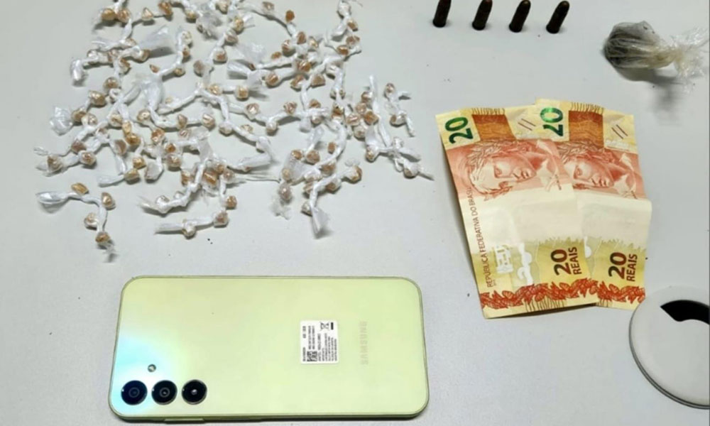 Suspeito de tráfico é detido em Iuiu