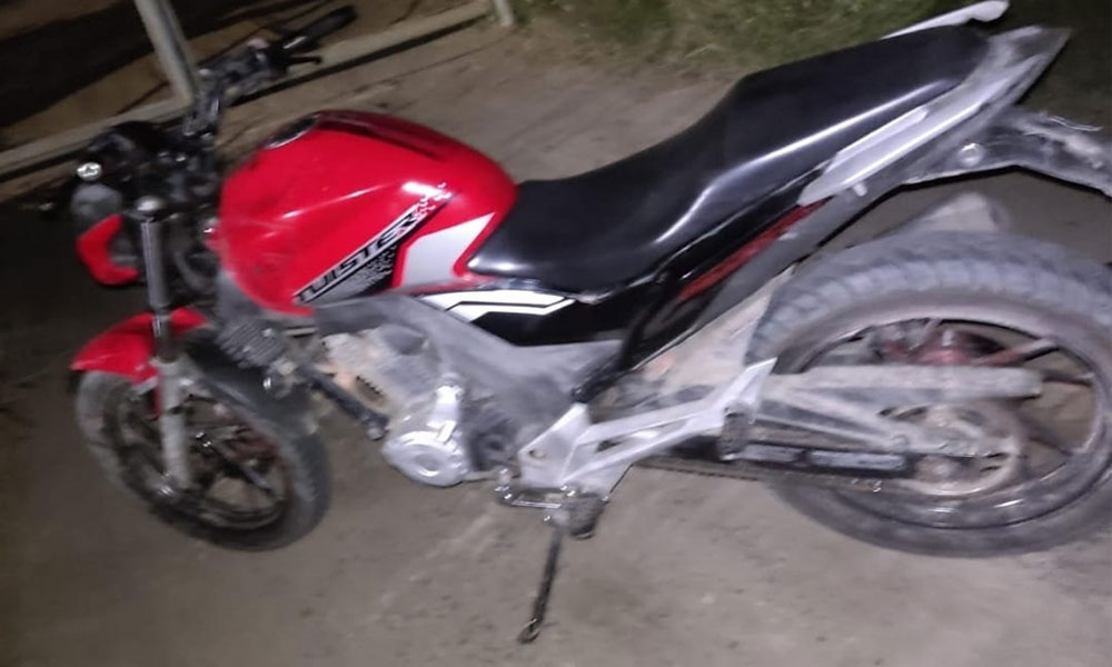 Motocicleta roubada é recuperada pela PM em Jequié