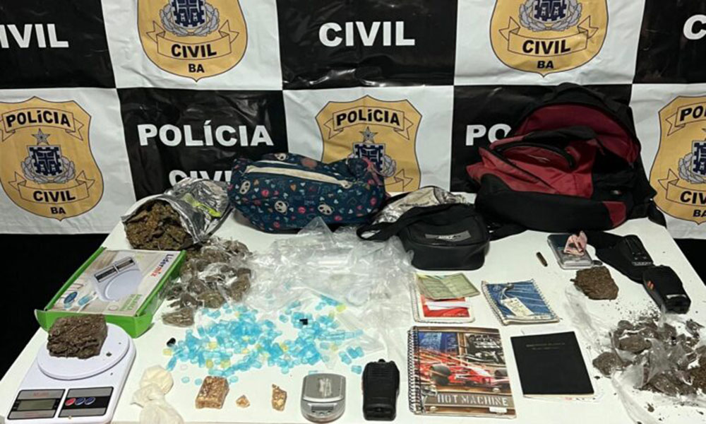 Operação Conjunta apreende drogas em Cruz das Almas