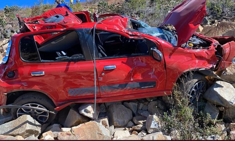 Condutor de veículo que capotou e caiu no interior da barragem de Rio de Contas morre em Guanambi