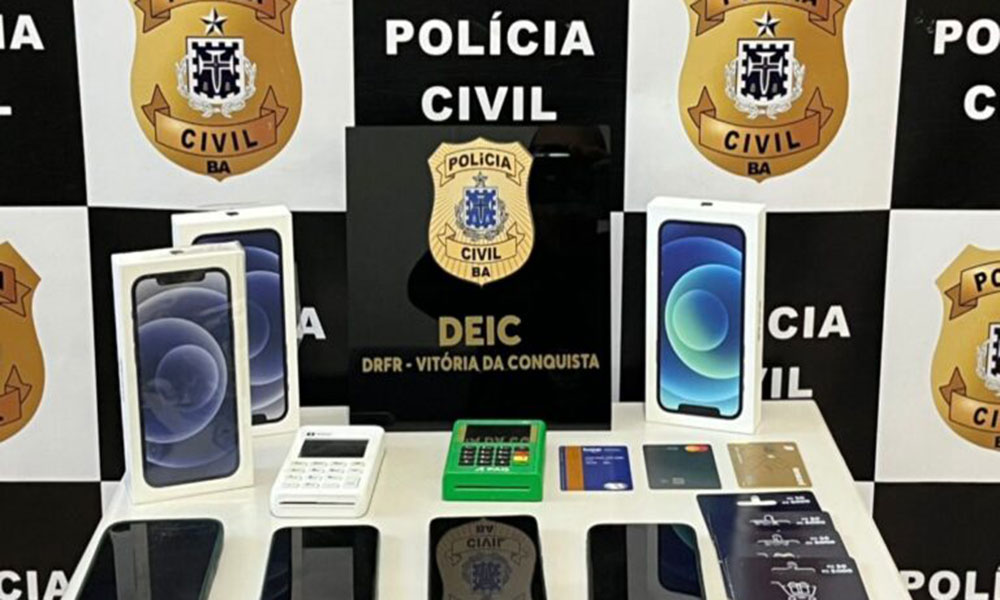 Trio suspeito de integrar organização criminosa é preso em Vitória da Conquista