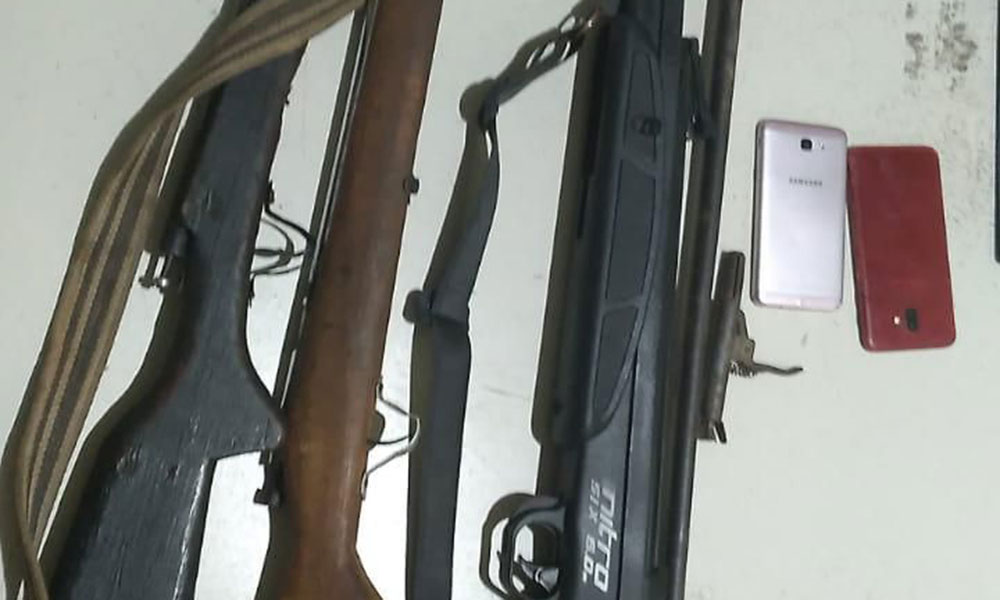 Trio é detido e Polícia apreende armas de fogo em Vitória da Conquista