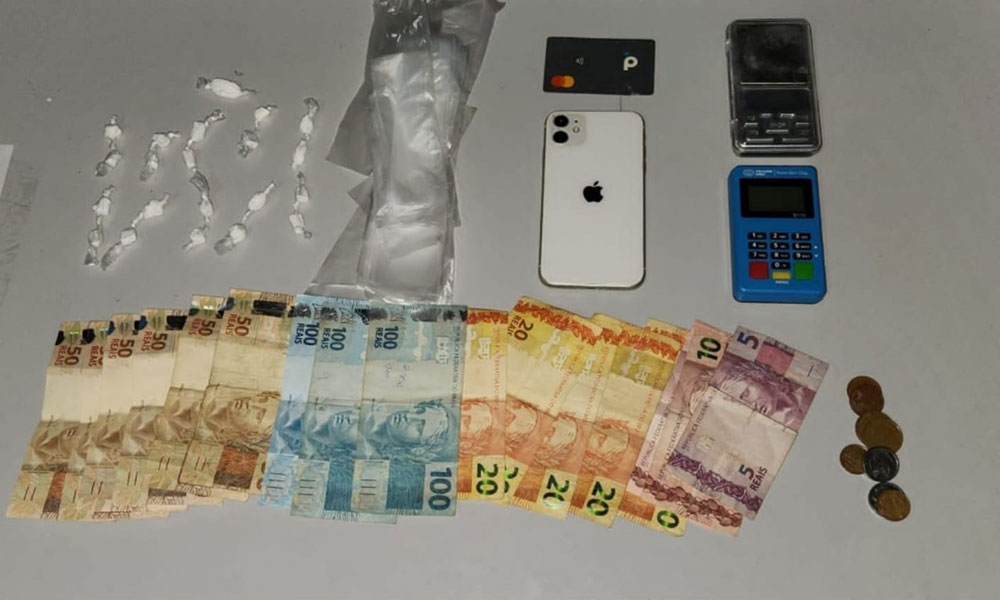 PM prende homem suspeito de tráfico de drogas em Guanambi