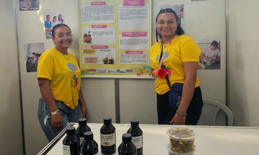 Estudantes da Chapada Diamantina desenvolvem tintura para fins agrícolas à base de cravo-de-defunto