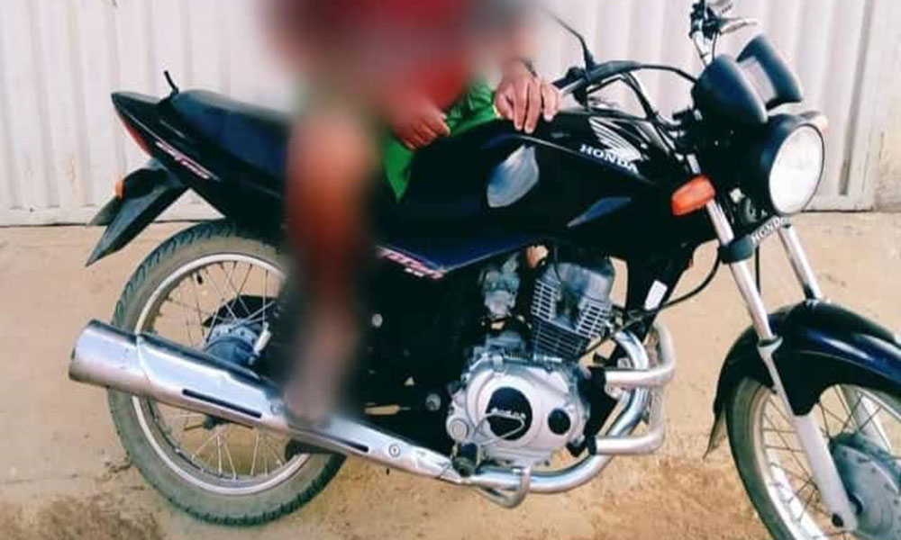 Meliantes armados assaltam morador e levam motocicleta na zona rural de Dom Basílio