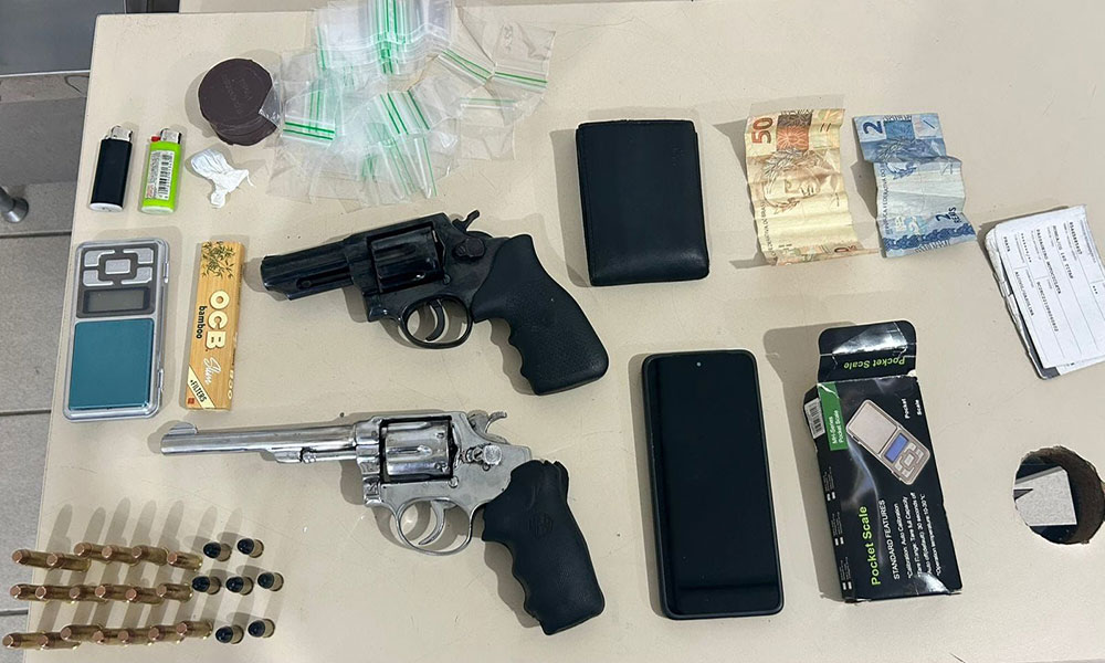 Homem é detido por porte e posse ilegal de arma de fogo em Vitória da Conquista