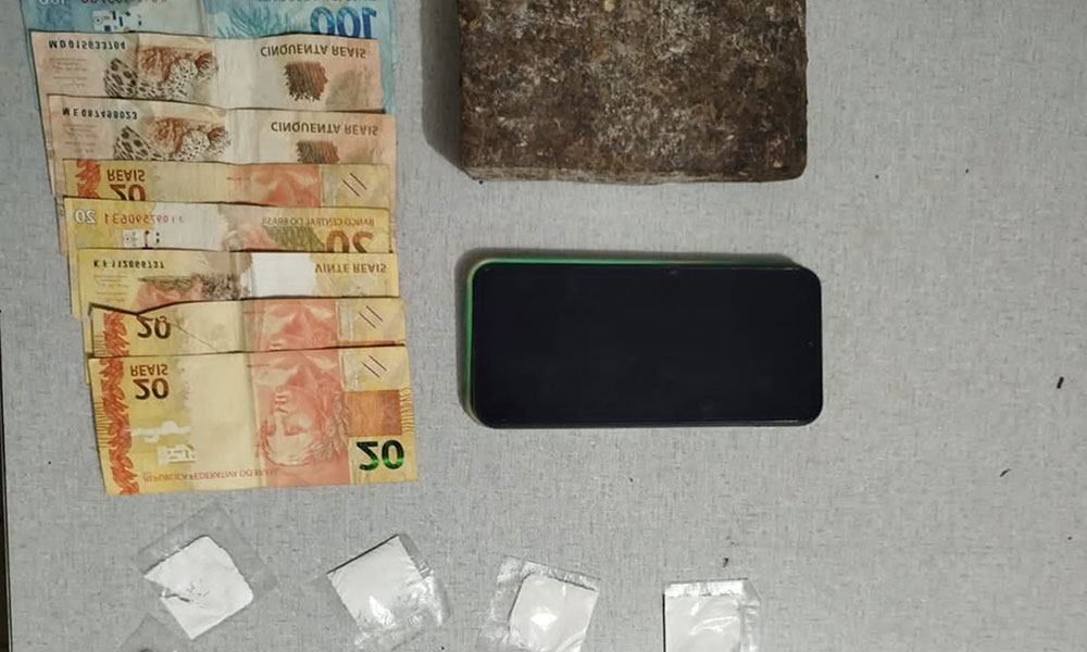Suspeito de tráfico de drogas é detido em Macaúbas