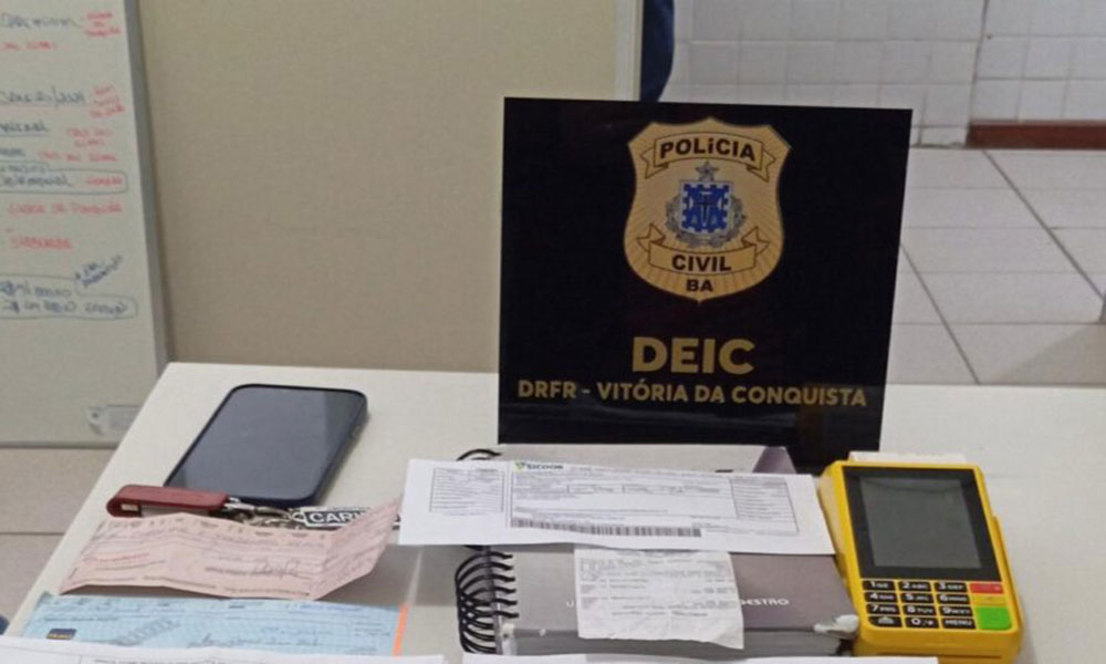 Polícia Civil cumpre mandado de busca e apreensão em Vitória da Conquista