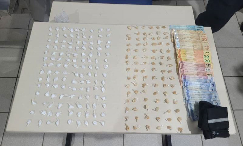 Suspeito é detido com drogas em Barra do Choça