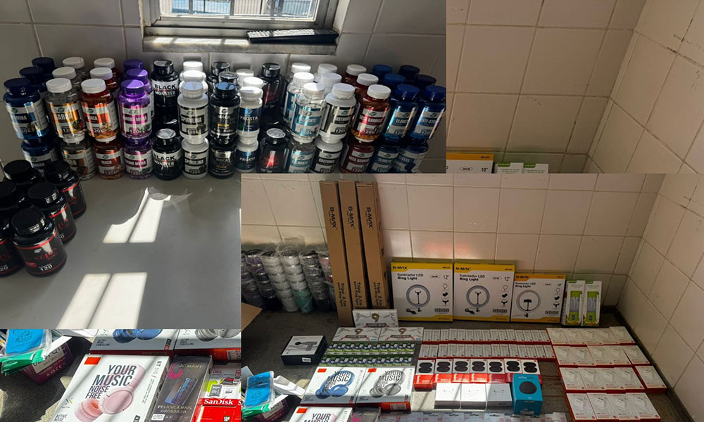 CIPRv apreende medicamentos, suplementos e produtos importados sem nota fiscal na BR-122, em Candiba