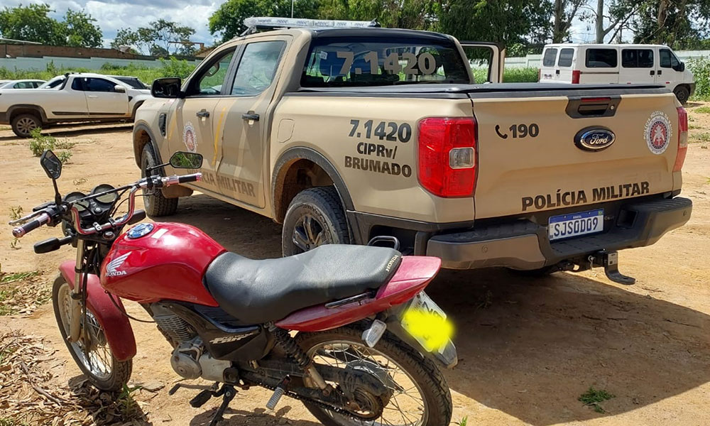 Motocicleta roubada é recuperada pela CIPRv em Planalto