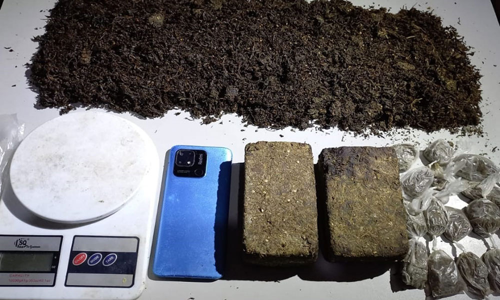 PM apreende vasta quantidade de drogas em Encruzilhada
