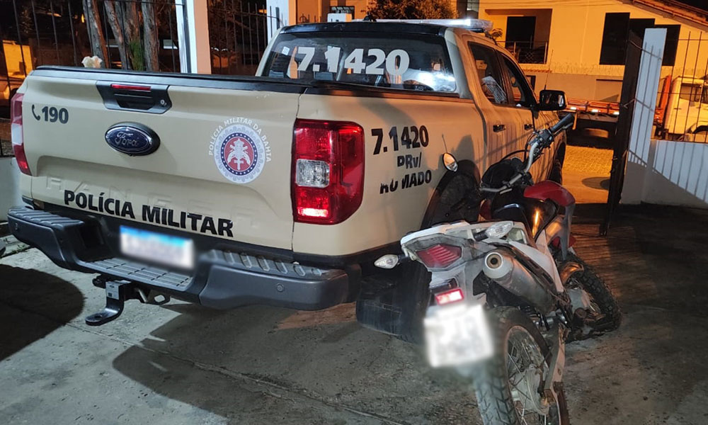 CIPRv recupera veículo com restrição de roubo em Brumado