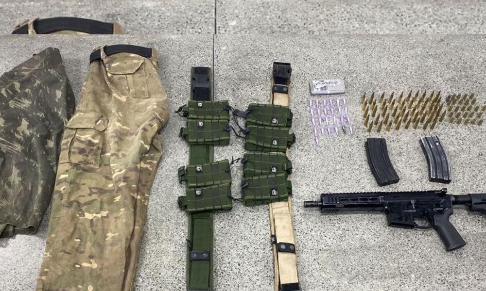 Ação conjunta apreende arma de fogo, drogas e material bélico em Jequié