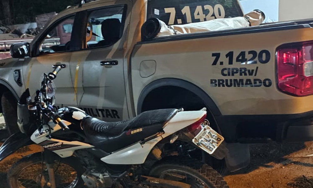 Motocicleta roubada é recuperada pela CIPRv em Barra do Choça
